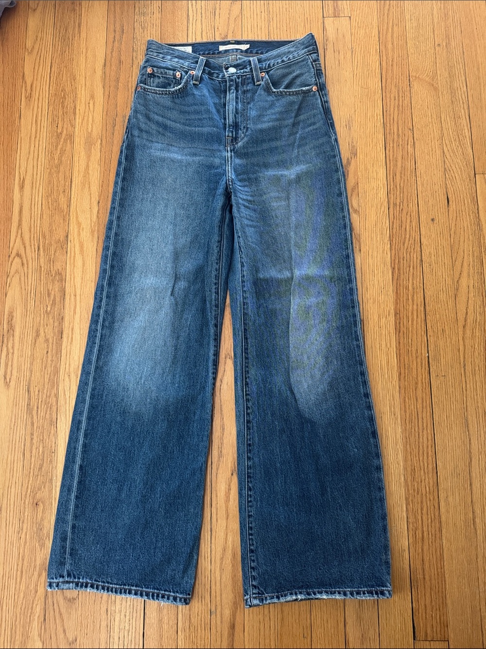 Levi's Wide-Leg High-Rise Jeans - Denim Blue